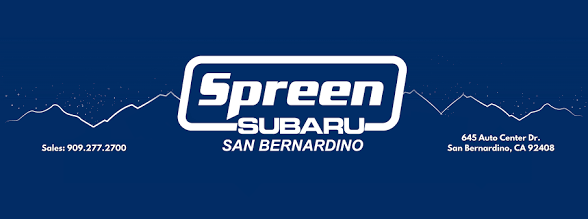 img 4767 Spreen Subaru San Bernardino dealership logo banner