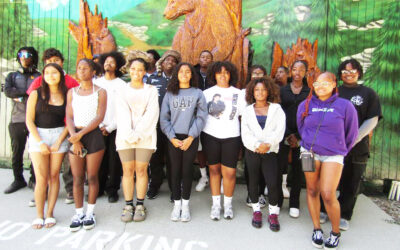 Students visit the museum and Lake Gregory