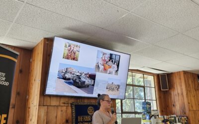 Rotarian shares her experiences in Iraq