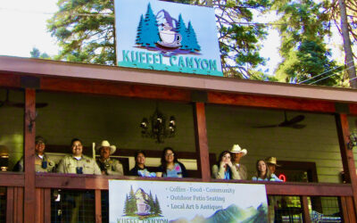 Coffee with a Cop visits Kuffel Canyon Coffee