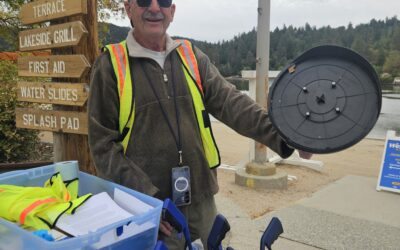 Volunteers spruce up the town