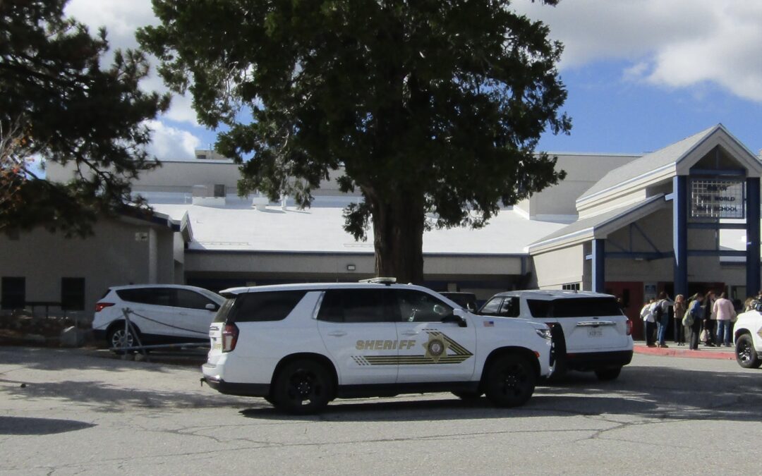 Phone Threats Force Lockdown at Rim High