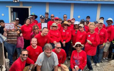 Learning the magic of Rotary through building a house